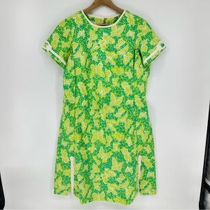 Vintage 1960s Lilly Pulitzer “the Lilly” Butterfly print dress